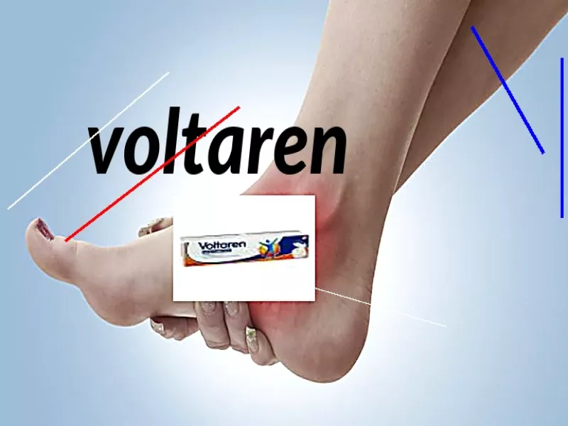 Voltaren vente libre